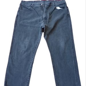 Rustler Men's 100% cotton Jeans Black Wash color 40x30